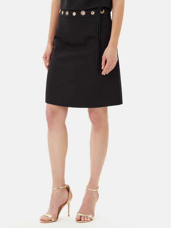 ARTIGLI Gonna midi ACGO000744 Nero Regular Fit, taglia : 48