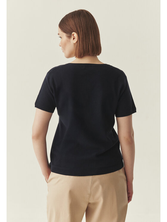 TATUUM Tatuum Blúzka EMIS Tmavomodrá Classic Fit