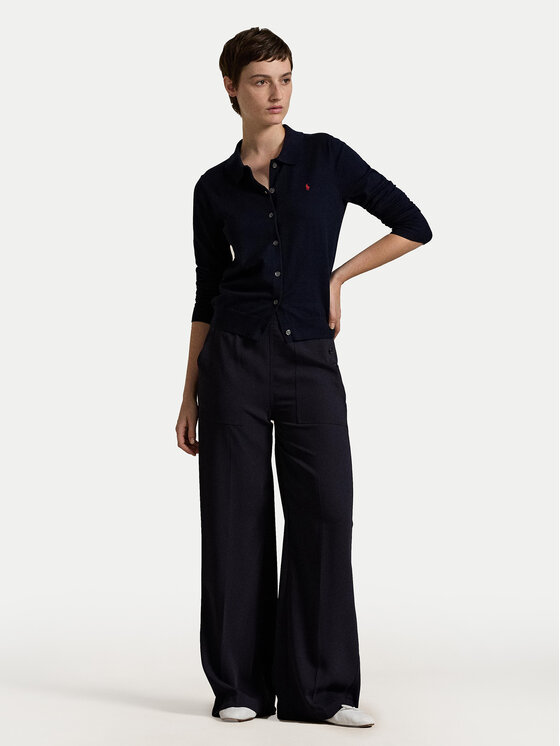 Polo Ralph Lauren Polo Ralph Lauren Kardigán 211959285001 Sötétkék Slim Fit