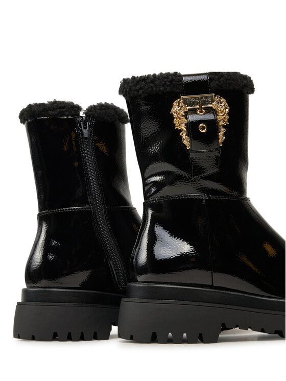 Versace Jeans Couture Versace Jeans Couture Μποτάκια Drew 77VA3S69 Μαύρο
