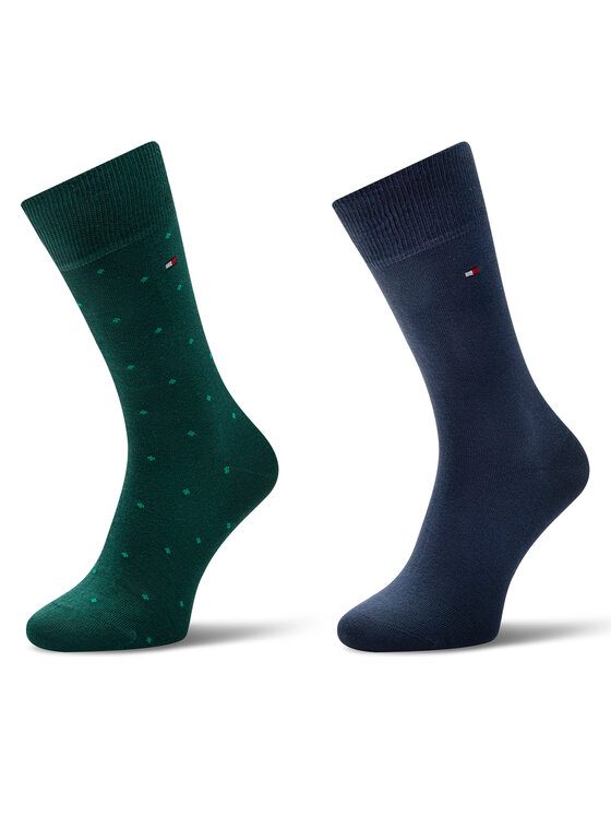 Tommy Hilfiger Tommy Hilfiger Lange Socken 701230780 Grün
