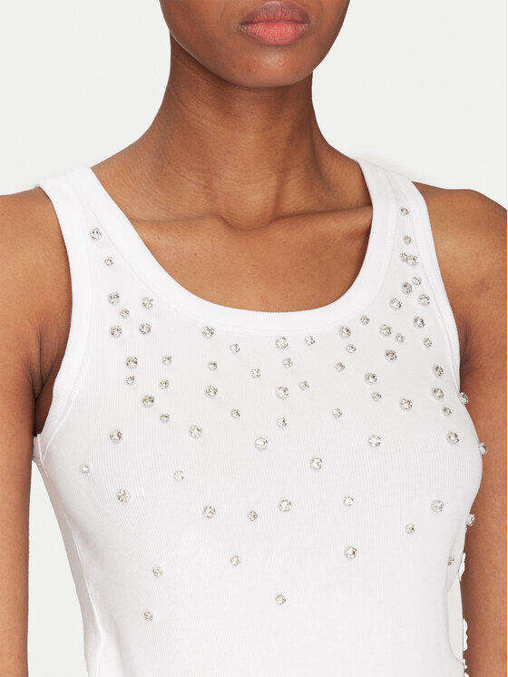 Marella Marella Top Minorca1 2513941154 Biały Slim Fit