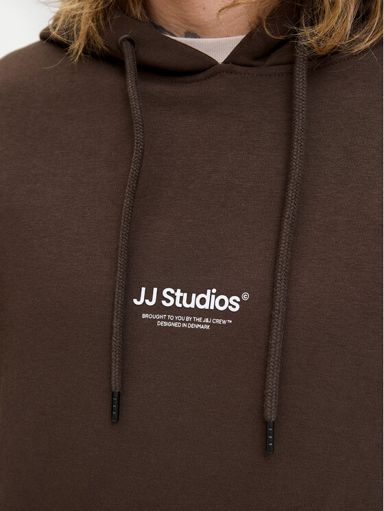 Jack&Jones Jack&Jones Majica dugih rukava Soho 12278789 Smeđa Relaxed Fit