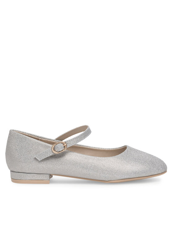 Nelli Blu Baleríny CM230520-2 Strieborná