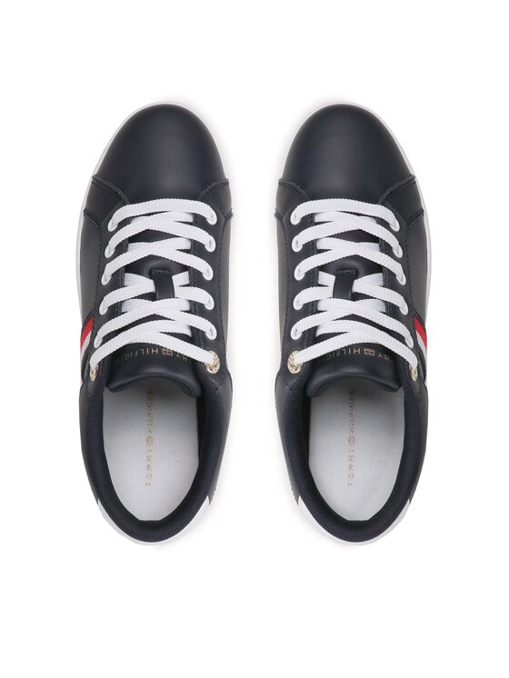 Tommy Hilfiger Tommy Hilfiger Tenisice Essential Webbing Cupsole FW0FW07378 Tamnoplava