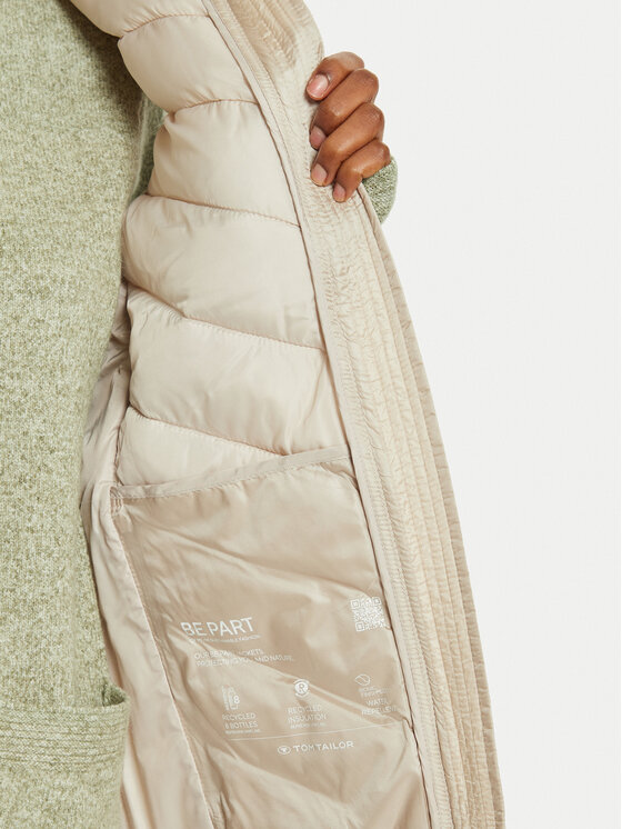 Tom Tailor Tom Tailor Bodywarmer 1041486 Beige Slim Fit