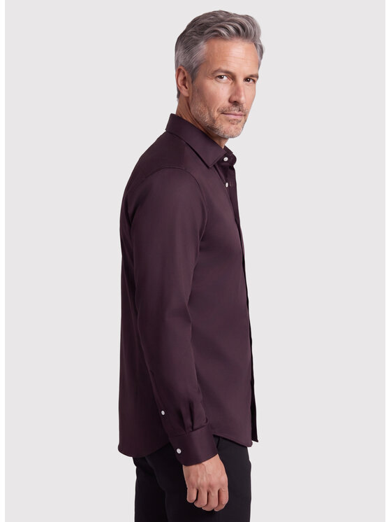 Pako Lorente Pako Lorente Koszula P26WF-1X-025 Bordowy Slim Fit