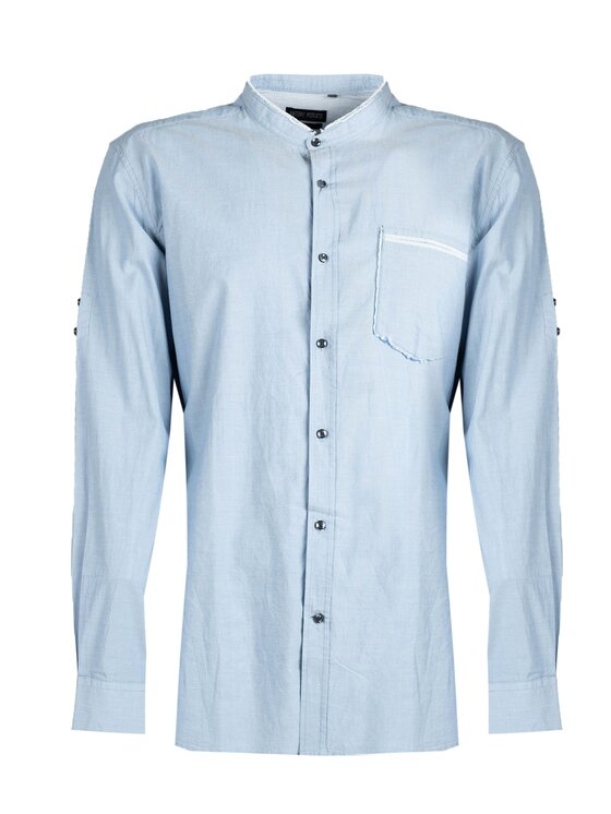 Antony Morato Antony Morato Camicia MMSL00470 FA400053 Celeste Slim Fit