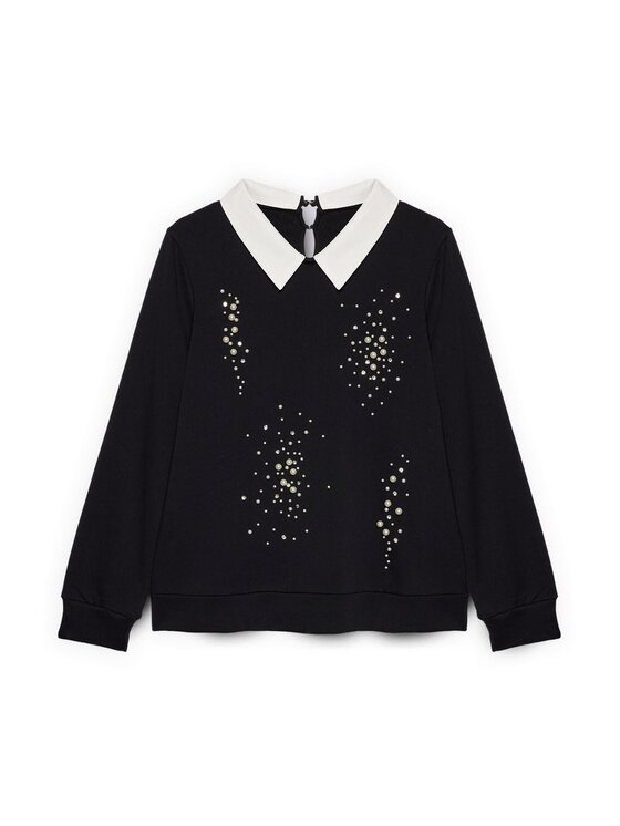 Fiorella Rubino Fiorella Rubino Felpa G818L008826N033 Nero A-Line Fit