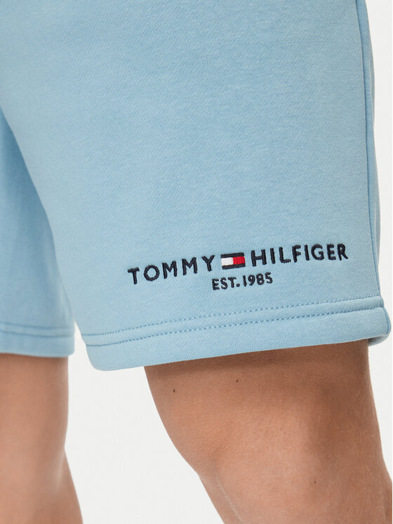 Tommy Hilfiger Tommy Hilfiger Sportske kratke hlače Logo MW0MW34201 Svijetloplava Regular Fit