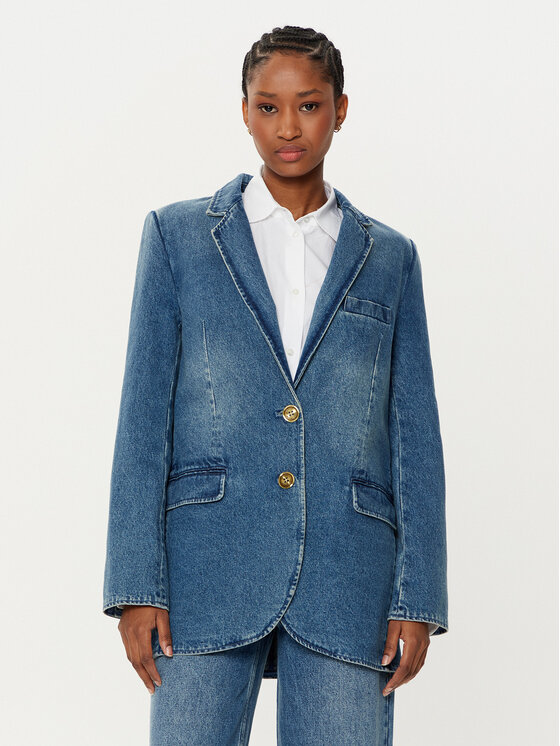 MICHAEL Michael Kors MICHAEL Michael Kors Піджак MR510A7FAU Голубий Relaxed Fit