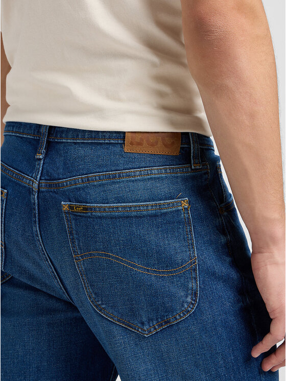 Lee Lee Jeansy WEST Niebieski Regular Fit