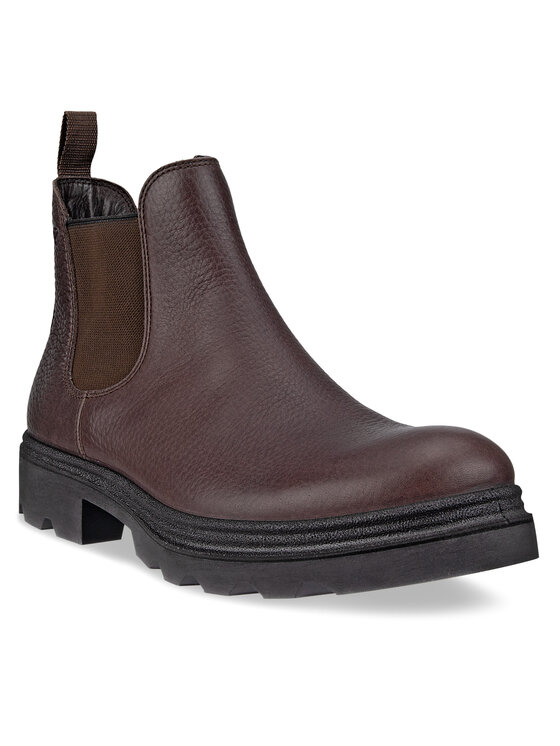 ECCO ECCO Kotníková obuv s elastickým prvkem Grainer M 21475401072 Hnědá
