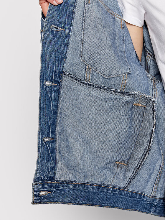 Levi's® Levi's® Džínsová bunda 90'S Trucker A3472-0003 Modrá Relaxed Fit