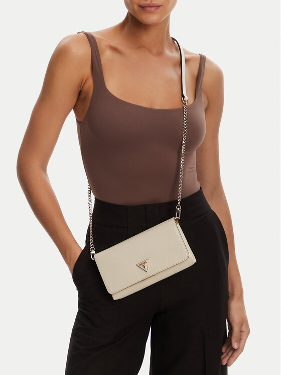 Guess Guess Borsetta Noelle II Mini HWZG96 72750 Écru