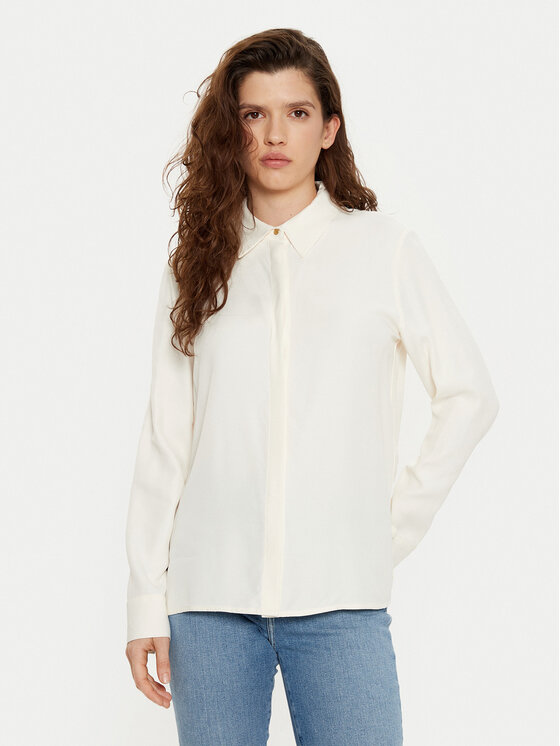 Tommy Hilfiger Tommy Hilfiger Cămașă WW0WW44045 Bej Regular Fit