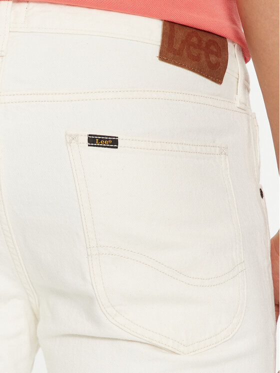 Lee Lee Traperice Luke 112349207 Bijela Slim Fit