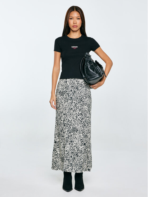 BIG STAR BIG STAR T-Shirt CLARSA Czarny Slim Fit