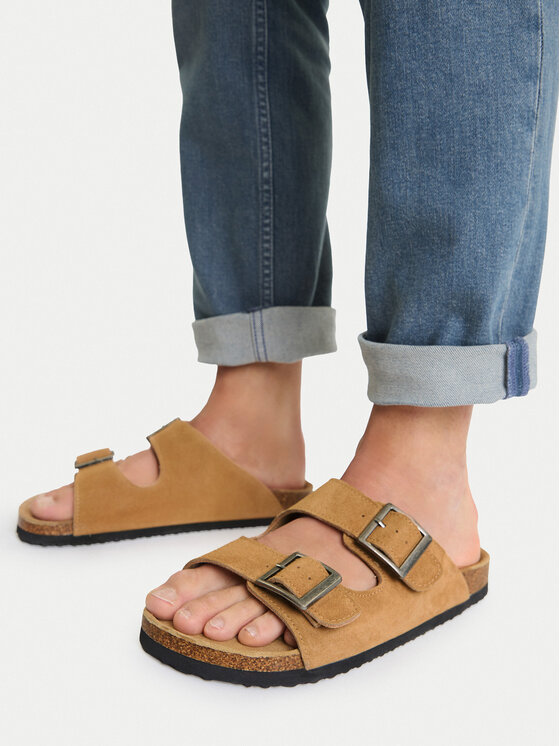 Go Soft Go Soft Pantoletten EOHP-ALMELO-01 Beige