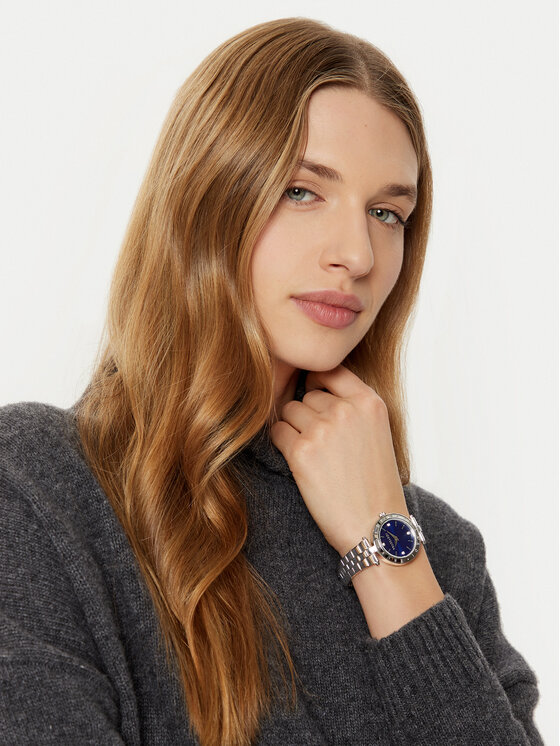 Trussardi Trussardi Hodinky R2453145514 Tmavomodrá