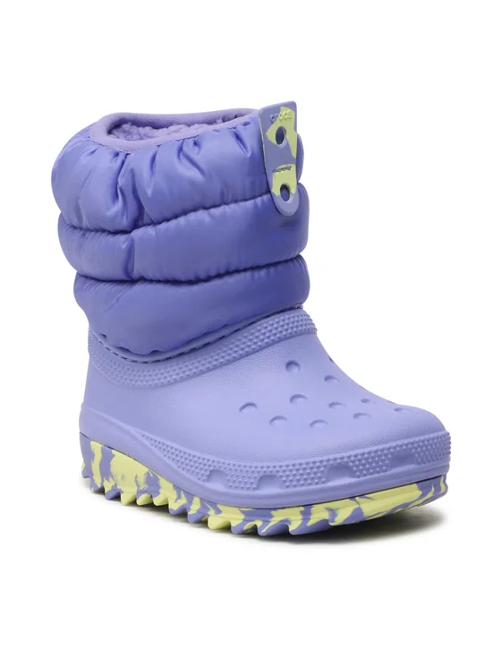 Crocs Schneeschuhe Classic Neo Puff Boot T 207683 Violett