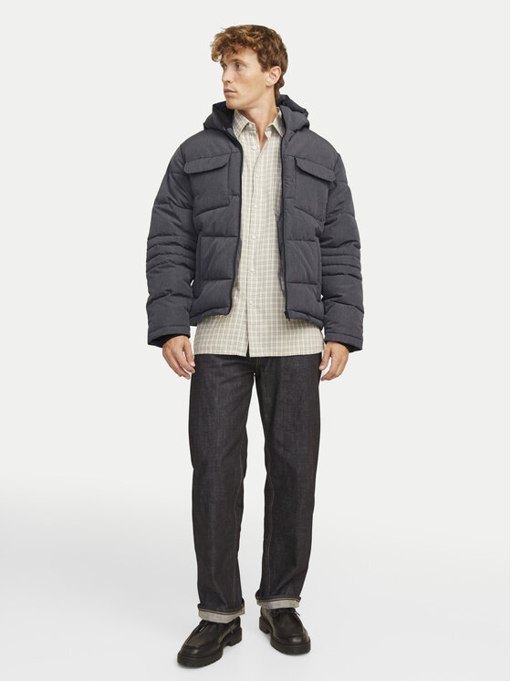 Jack&Jones Jack&Jones Зимно яке Build 12256858 Сив Regular Fit