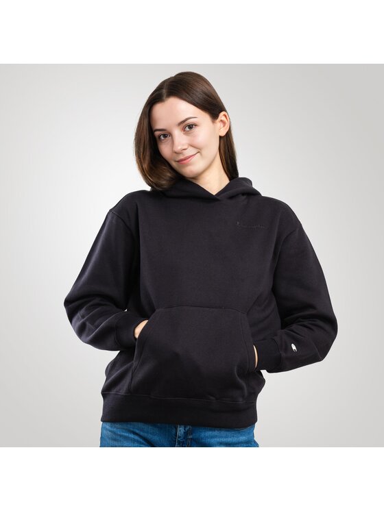 Champion Champion Bluza 116729-KK001-NBK_XL Czarny Relaxed Fit