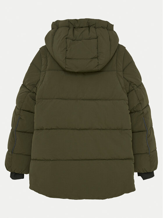 Color Kids Color Kids Zimní bunda 741681 Zelená Regular Fit