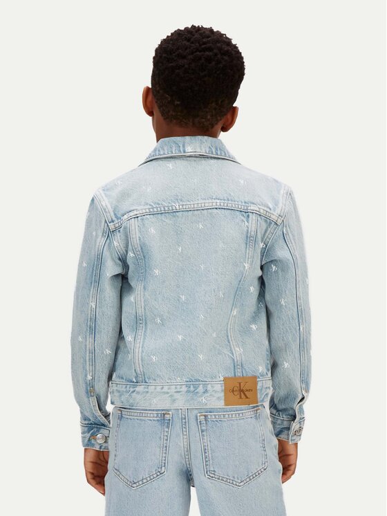 Calvin Klein Jeans Calvin Klein Jeans Дънково яке LVCKSJD02B Син Regular Fit