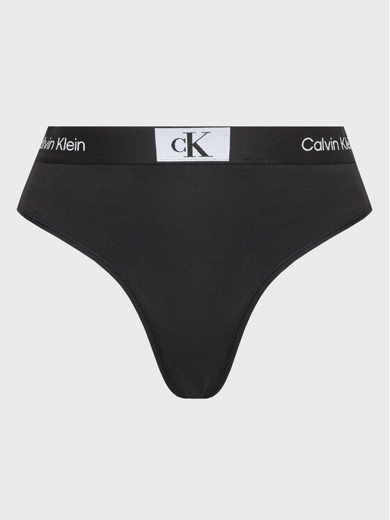 Calvin Klein Underwear Chilot tanga 000QF7227E Negru
