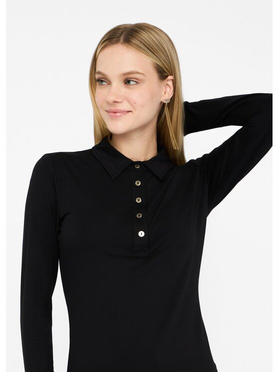 Liu Jo Liu Jo T-shirt TF5283JS36022222 Nero Slim Fit