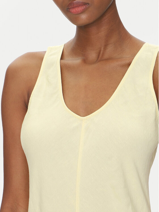 Tommy Hilfiger Tommy Hilfiger Літня сукня WW0WW46171 Жовтий Regular Fit