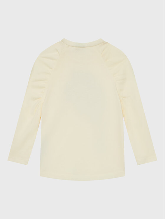 United Colors Of Benetton United Colors Of Benetton Bluzka 3VR5G105K Beżowy Regular Fit