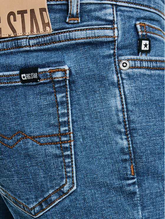 BIG STAR BIG STAR Jeansy ERIC Niebieski Skinny Fit
