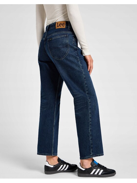 Lee Lee Jeansy Rider Classic Niebieski Relaxed Fit