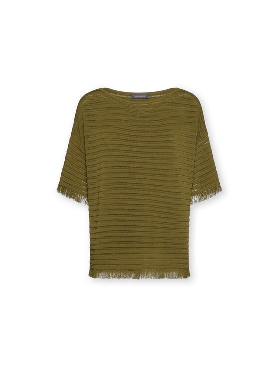 Elena Mirò Elena Mirò Maglione M547E001928N022 Marrone Boxy Fit