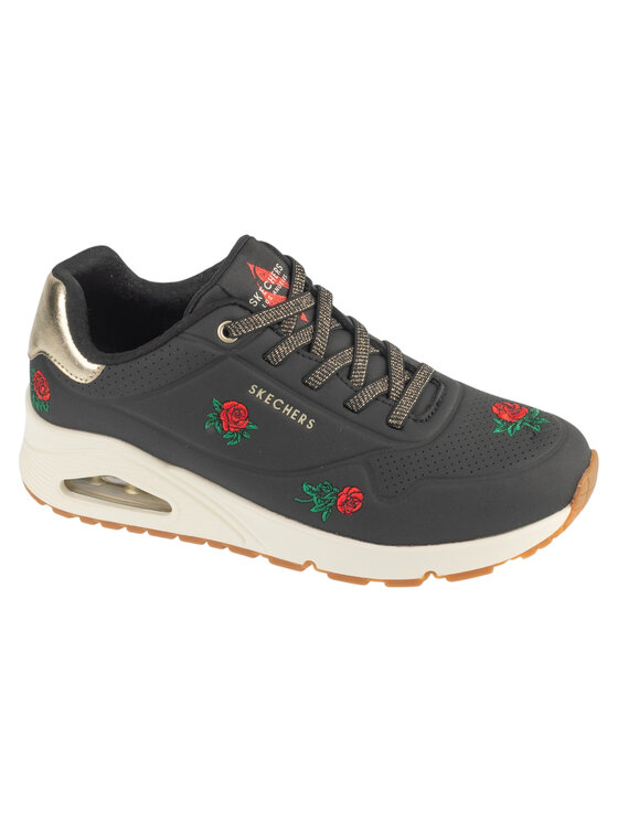Skechers Damskie Sneakersy, rozmiar 36, Czarne, Uno - Champagne and Roses