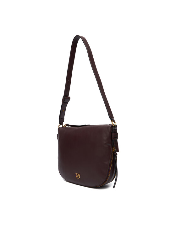 PINKO PINKO Borsetta Hobo Zip Around Classic Ai 25-26 PLTT 105113 A0QO Bordeaux