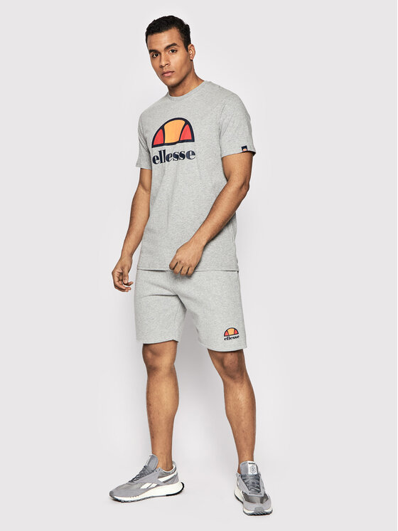 Ellesse Sportiniai šortai Malviva SXG13532 Pilka Regular Fit • Modivo.lt