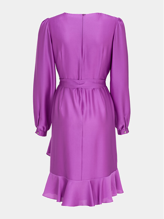 Swing Swing Kokteilinė suknelė 5AG06500 Violetinė Regular Fit