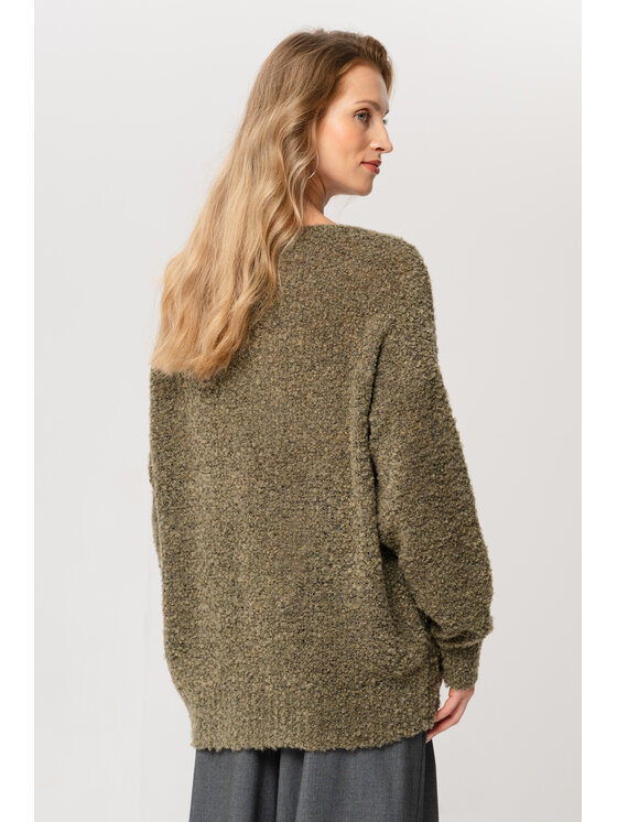 blue shadow blue shadow Sweter Bonzay Khaki Regular Fit