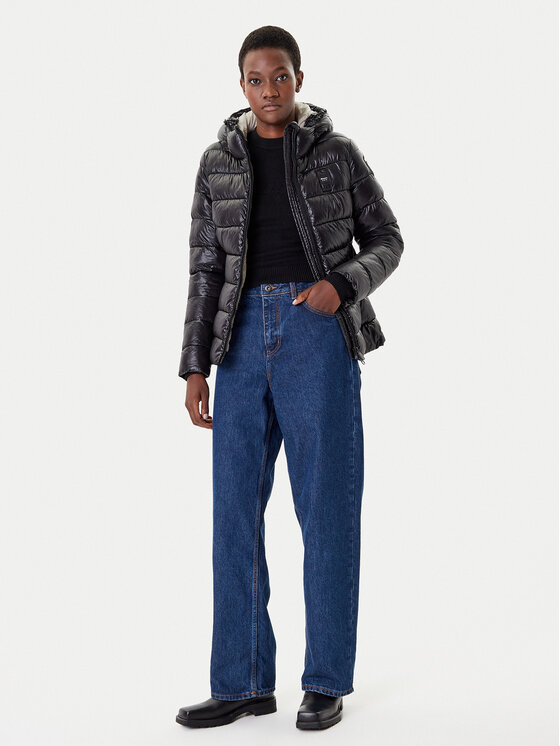 Blauer Blauer Μπουφάν χειμωνιάτικο 25WBLDC02072 Μαύρο Regular Fit