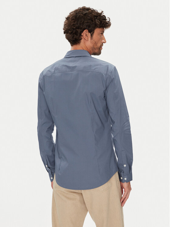 Tommy Jeans Tommy Jeans Сорочка Original DM0DM04405 Голубий Slim Fit