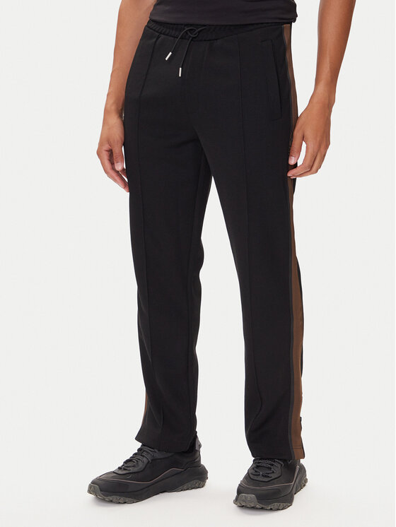 HUGO HUGO Donji dio trenerke Derwent 50542819 Crna Regular Fit