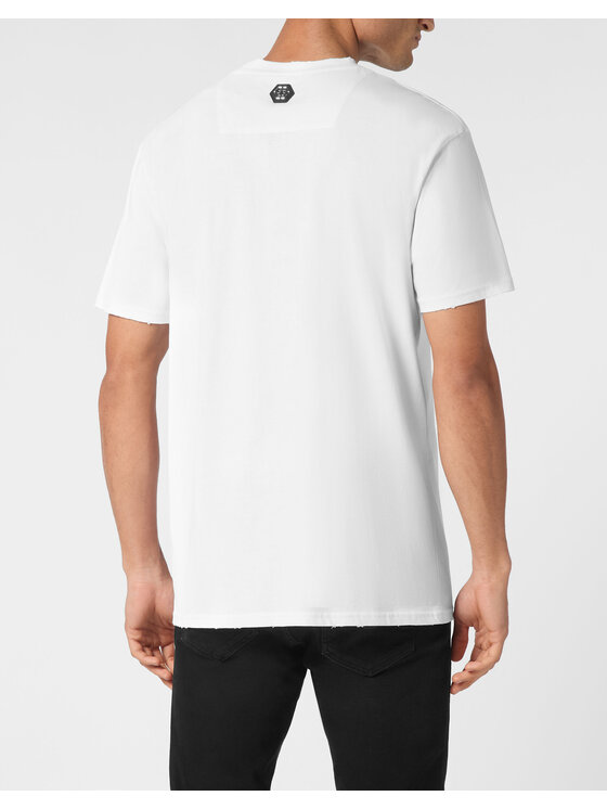 PHILIPP PLEIN PHILIPP PLEIN T-shirt 21087 Bianco Regular Fit