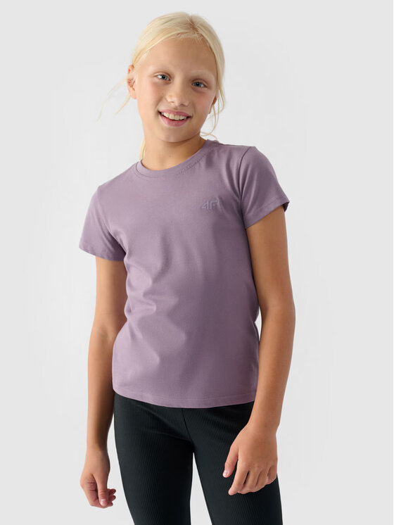 4F 4F Tričko 4FJWMM00TTSHF2332-10S Biela Regular Fit