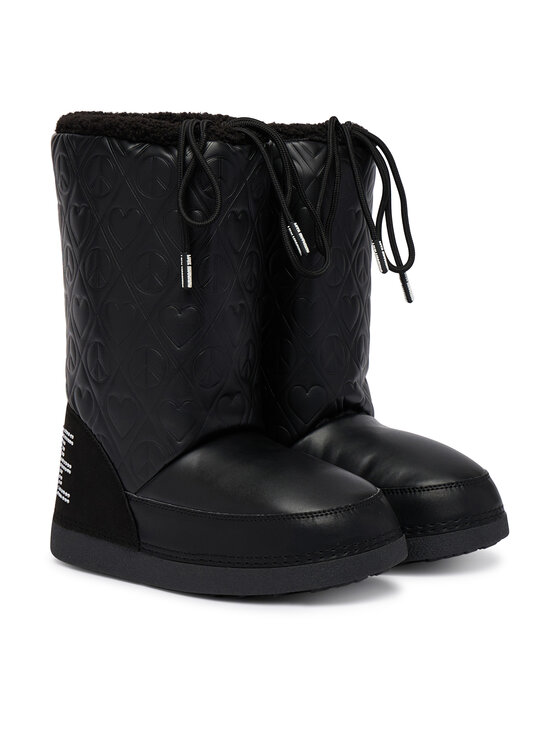 LOVE MOSCHINO LOVE MOSCHINO Апрески JA24322G0PISR000 Черен