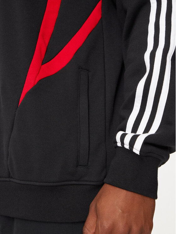 adidas adidas Majica dugih rukava Archive IX9644 Crna Regular Fit