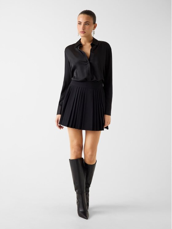Guess Guess Spódnica mini 180567 Czarny Classic Fit