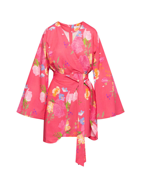 LAURELLA LAURELLA Každodenné šaty Laurella 4UL137511 Ružová Regular Fit